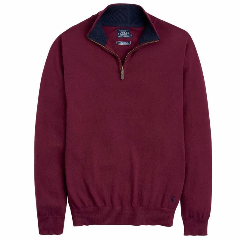 Joules Hillside Zip Neck Port Jumper